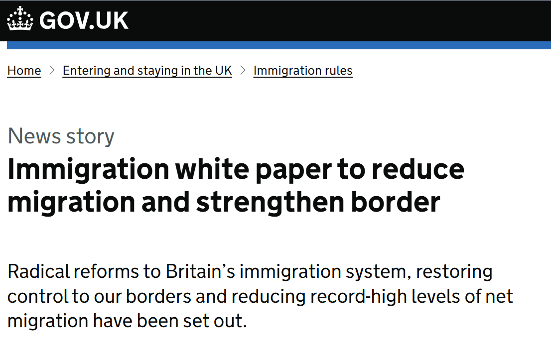 Read more about the article The UK follows changing world on citizenship and Immigration laws